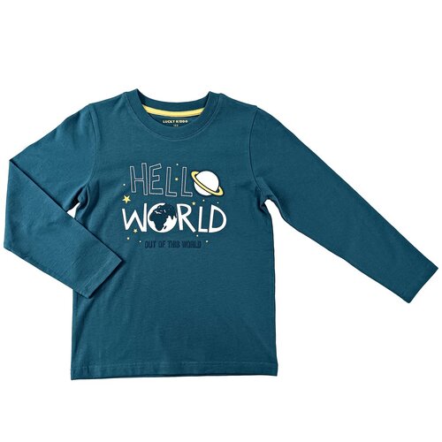 Lucky Kiddo majica DR LK-KBT LS 2_22 016343 F jeans 152 Slike