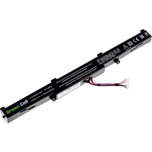 Green cell akumulator prenosnega računalnika A41-X550E 14.4 v 2200 mah asus, (20411751) Slike
