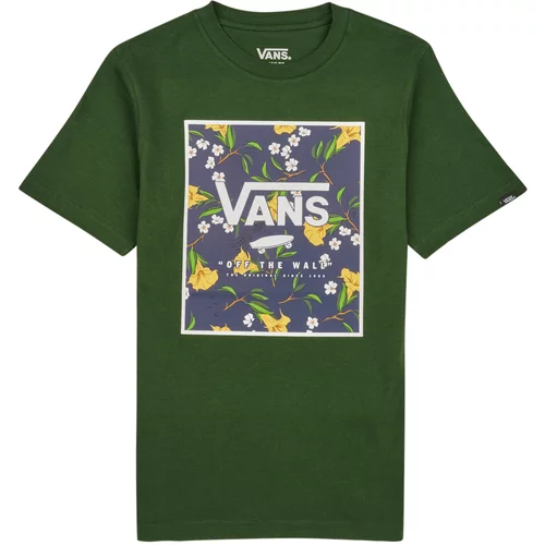 Vans Majice s kratkimi rokavi BY PRINT BOX BOYS Zelena