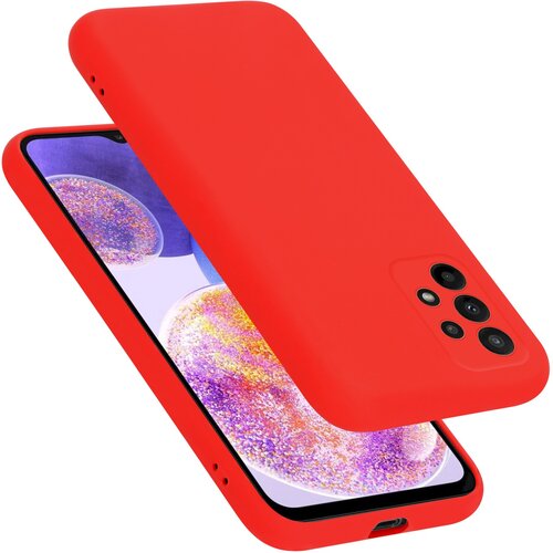 Cadorabo Ohi&scaron;je, združljiv s Samsungom v tekoči rdeči barvi - za&scaron;čitni pokrov iz fleksibilnega silikona TPU, (20596370) Cene