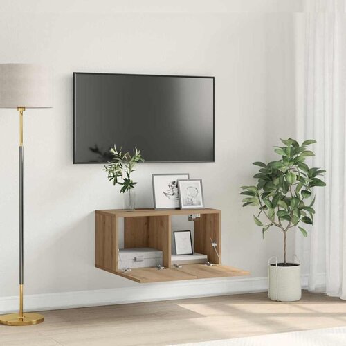  Set TV komoda Zidne Smeđa 60 x 30 x 30 cm Konstruirano drvo Cene