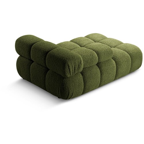Micadoni zelen modul za sedežno garnituro iz tkanine boucl&amp;eacute; (levi kot) bellis &amp;ndash; home Slike