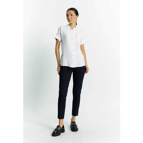 Monnari Woman's Blouses Shirt Blouse With Short Sleeves Monnari Woman's Blouses Shirt Blouse With Short Sleeves