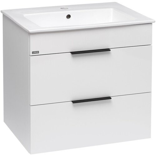 Jika H4536021763001 Cube 65 x 44 cm umivalnik z omarico Slike
