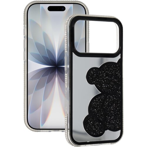 Onasi Teddy Bear ovitek za Samsung Galaxy S26 Plus 5G - črn Cene