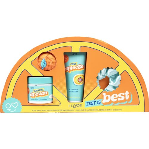I love... Zest is Best poklon set za kupke parfemi Zesty Orange Slike