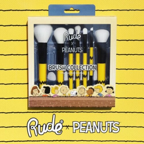 Rude Cosmetics set četkica za šminkanje lica Peanuts 7/1 Cene