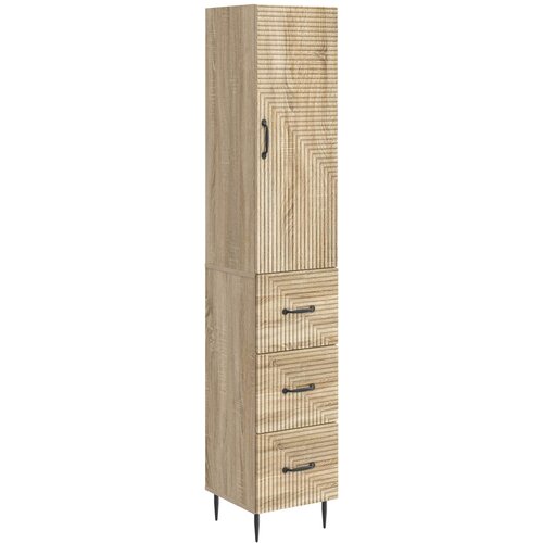 vidaXL Set ormara 2 kom. 33 x 34 5 x 90 cm Konstruirano drvo - sonoma hrast Cijene