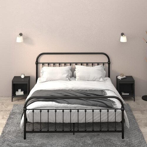 vidaXL Noćni ormarići 2 kom crni 40x35x50 cm Cijene