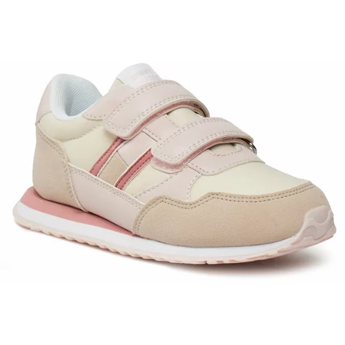 Tommy Hilfiger Superge Flag Low Cut Velcro Sneaker T1A9-33223-1696 S Multipink 720