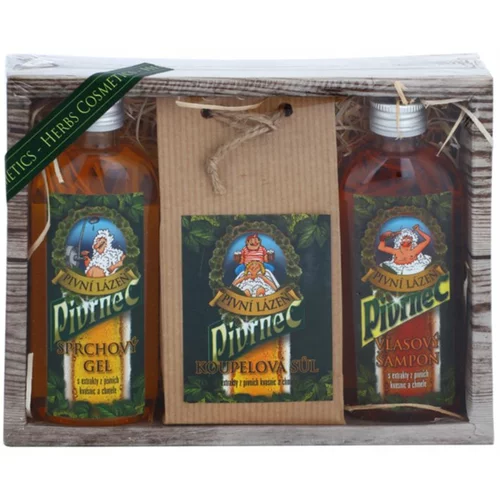 Bohemia Gifts & Cosmetics Beer darilni set (za kopel) za moške