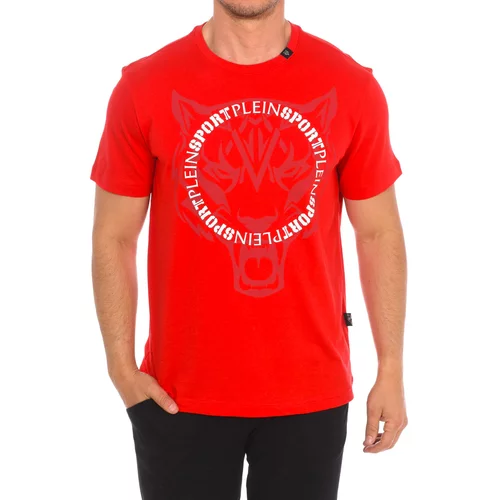 Philipp Plein Sport Majice s kratkimi rokavi TIPS402-52 Rdeča
