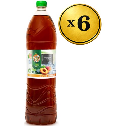 4YOU Ledeni čaj 1.5l, 6 fla&amp;scaron;a Slike