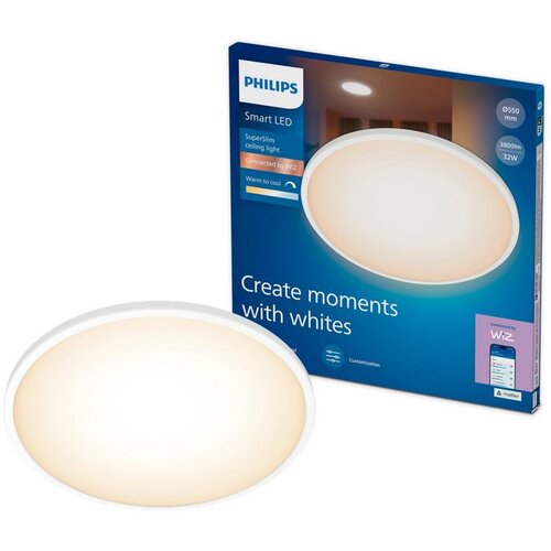  Philips-LED Prigu&amp;scaron;iva plafonska svetiljka SUPERSLIM LED/32W/230V 2700-6500K Wi-Fi Slike