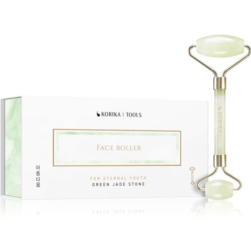 KORIKA Tools Face Roller Green Jade Stone valjček za masažo za obraz Jade Roller Green Cene