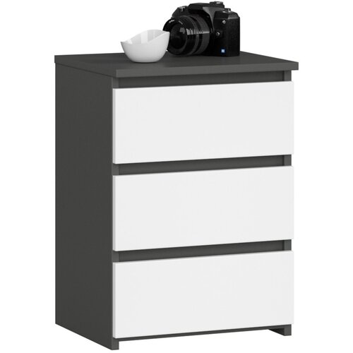 AKORD KOMODA CL3/40 PK GRAFIT SZARY / BIAŁA, (21714073) Cene
