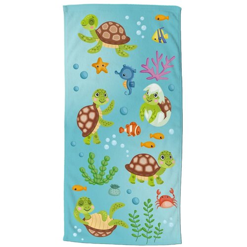 Good Morning Plavi ručnik za plažu 75x150 cm – Cijene