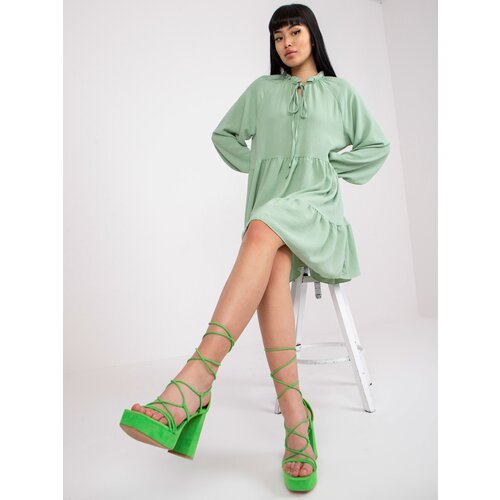 Italy Moda Dress-DHJ-SK-C2201.68-Pistachio Slike