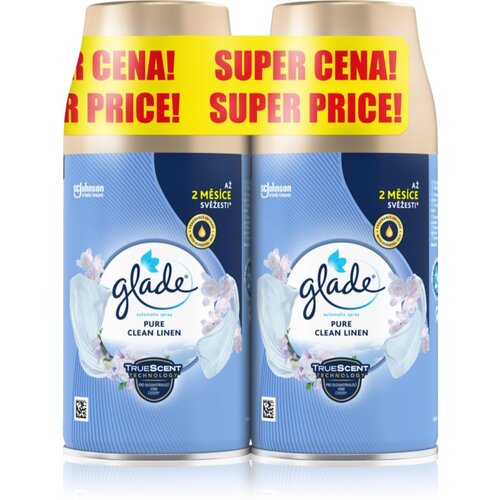 Glade Pure Clean Linen automatski osvježivač zraka zamjensko punjenje 2x269 ml Cijene