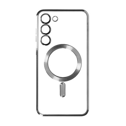Silikonska futrola Magsafe Samsung A56 SILVER Slike