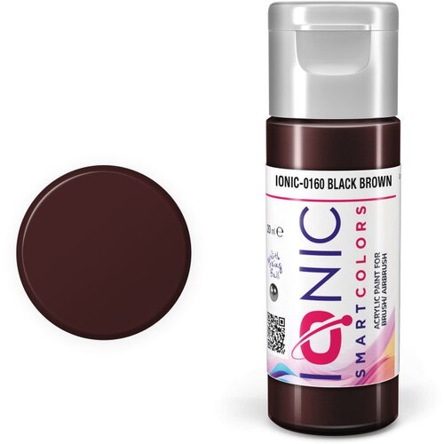 AMMO by MIG Jimenez AMMO Ionic Smart Colors Black Brown 20ml | Akrilna Boja za Minijature IONIC-0160 Cene