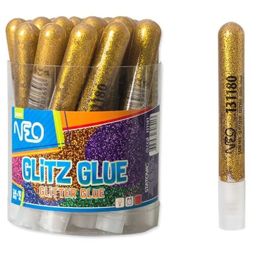  Glitz glue, lepak sa &amp;scaron;ljokicama, zlatna, 10ml ( 131180 ) Slike
