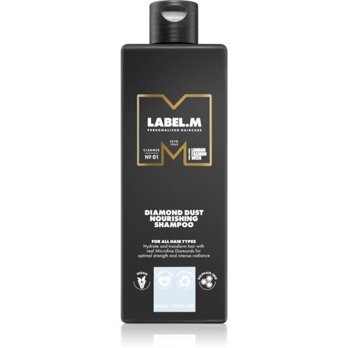 Label.m Diamond Dust čistilni šampon za vse tipe las 300 ml Cene