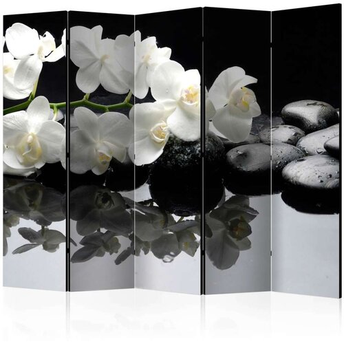  Paravan u 5 dijelova - Spa Stones and Orchid II [Room Dividers] 225x172 Slike