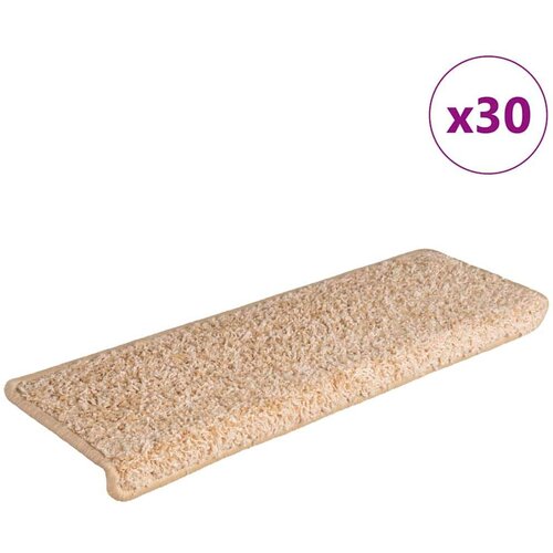 vidaXL Otirači za stepenice 30 kom 65x21x4 cm zlatni Cijene