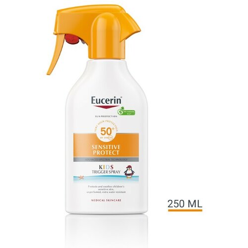 EUCERIN® Sun Sprej na pumpicu za zaštitu osetljive dečje kože od sunca SPF 50+, 250 ml Slike