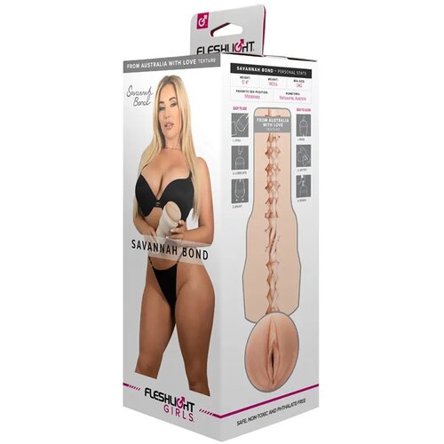 Fleshlight Masturbator vagina Savannah Bond, 25cm Cene