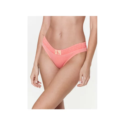 Calvin Klein Swimwear Spodnji del bikini KW0KW01990 Oranžna