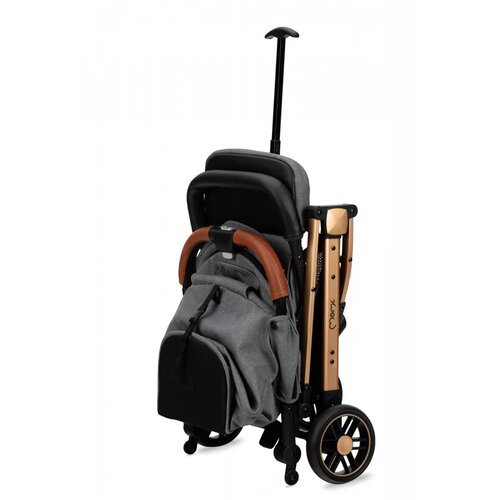 Momi ki&amp;scaron;obran kolica estelle gold grey, 6m+ Slike