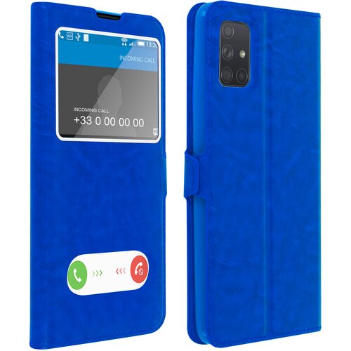 AVIZAR samsung galaxy A71 quick release window stand case - modra, (20599802) Cene