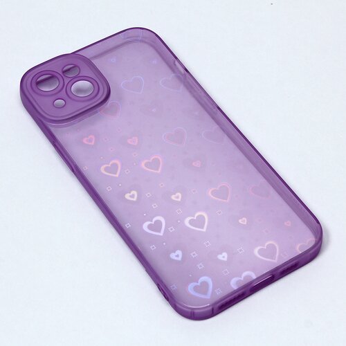 Torbica heart color imd za iphone 14 plus 6.7 ljubicasta Slike