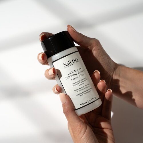 Nail HQ 100% Acetone sredstvo za skidanje laka s noktiju 150 ml Slike