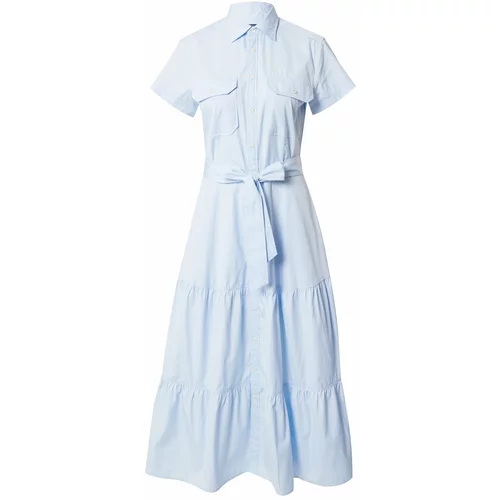 Polo Ralph Lauren Košulja haljina svijetloplava