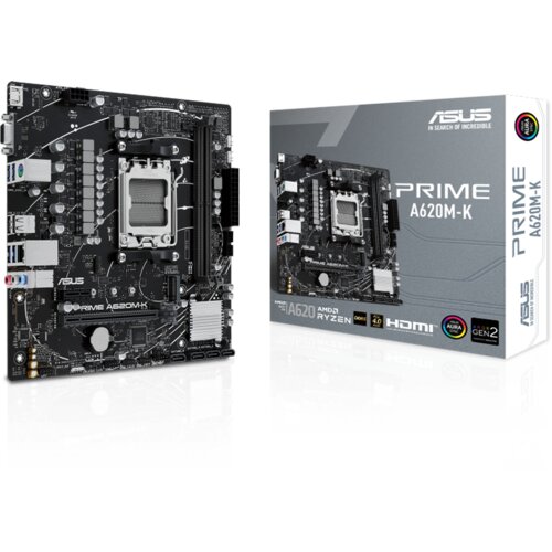 Asus MB PRIME A620M-K AMD A620;AMD;2xDDR5 VGA,HDMI;micro ATX Cijene