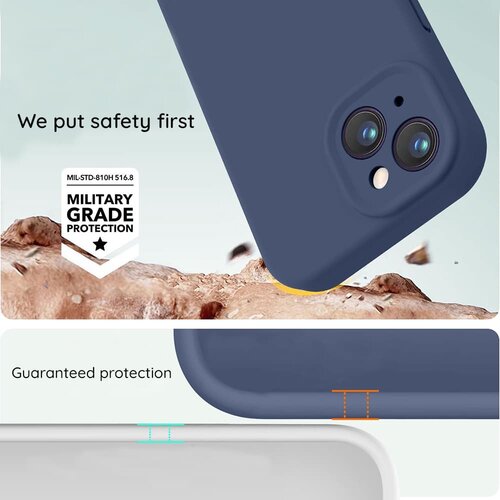 Techsuit SoftFlex silikonska maska za Honor 200 Lite - Navy plava Slike
