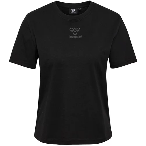 Hummel Tehnička sportska majica siva / crna