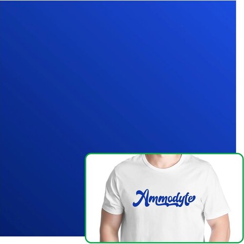 Bambu Lab Matte Heat Transfer Vinyl Sheet - Royal Blue Slike