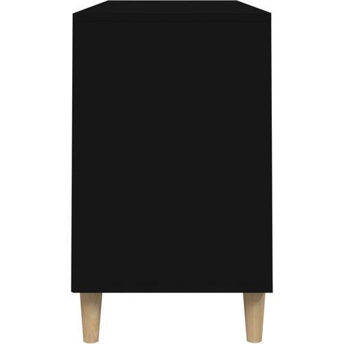  za cipele crni 102 x 36 x 60 cm od konstruiranog drva Slike