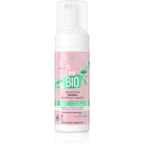Eveline Cosmetics I&amp;#039;m Bio nježna pjena za či&amp;scaron;ćenje za suhu i osjetljivu kožu 150 ml Slike