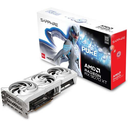 Sapphire Graficka karta PURE RX 9070 XT AMD 16GB/GDDR6/256bit/crna Cene