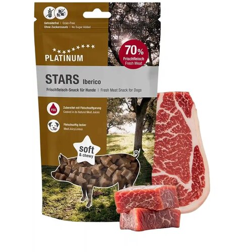 Platinum Stars mekane poslastice za pse, iberico svinjetina Slike