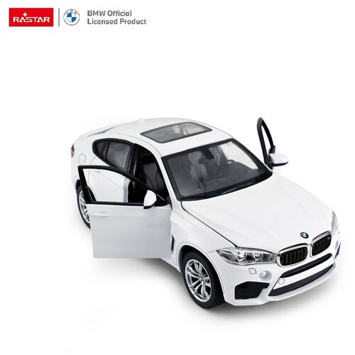  Licencirani metalni auto na daljinsko upravljanje 1:24 BMW X6M RASTAR - bijeli Cene