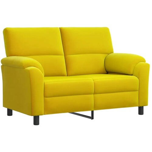  Set sofe 3 pcs Žuta Bar&amp;scaron;un - Žuta 1-sjedalo + 2-sjedalo (120 cm) + 3-sjedalo Slike