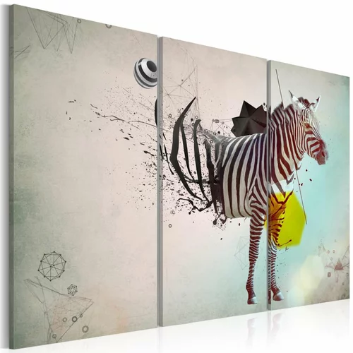  Slika - zebra - abstract 60x40