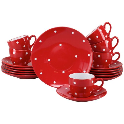 Creatable KAVNI SERVIS Polka Dots bunt Slike