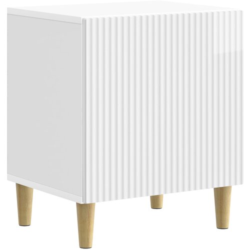vidaXL Noćni ormar Bijela visokog sjaja 43 x 34 5 x 50 cm - Bijela visokog sjaja 1 Cijene